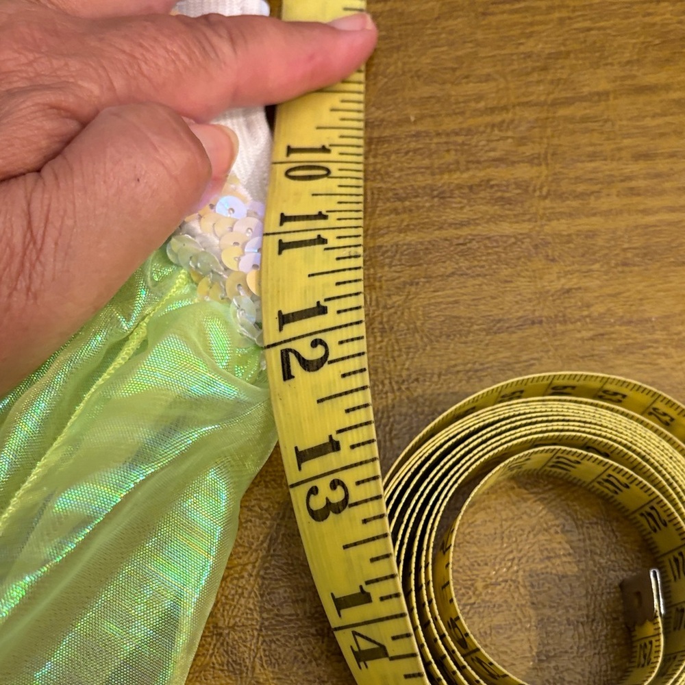 Lime Green Fairy Skirt - Picture 4 of 5